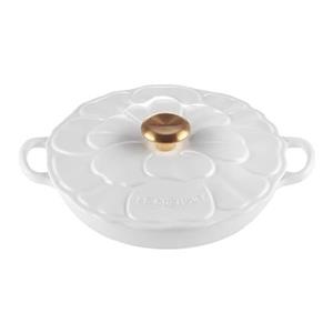 Le Creuset Campagnard Bloesem Braadpan - Wit