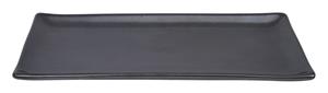 Tokyo Design Studio Zwart Bord - Tetsu Kessho Matte - 28 x 12.5cm