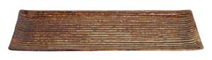 Tokyo Design Studio Bruin Rechthoekig Serveer Bord - Large Plates - 33.2 x 10.5cm