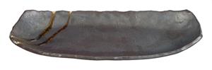 Tokyo Design Studio Zwart/Bruin Rechthoekig Bord - Large Plates - 37 x 15cm