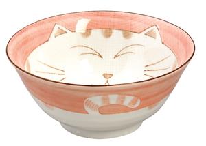 Tokyo Design Studio Roze Kom - Kawaii Cat - 15 x 7cm 500ml