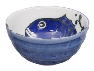 Tokyo Design Studio  Seafood - Noodlekom - Baars - Blauw - 16 x 8.5cm - 950ml