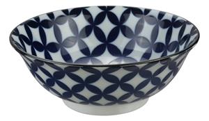 Tokyo Design Studio Blauw/Witte Kom - Mixed Bowls - 20,3 x 8cm 1000ml