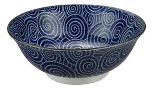 Tokyo Design Studio Blauw/Witte Kom - Mixed Bowls - 20,3 x 8cm 1000ml