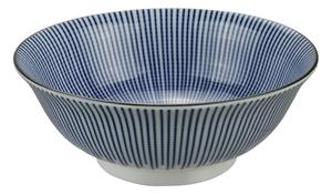 Tokyo Design Studio Blauw/Witte Kom - Mixed Bowls - 20,3 x 8xm 1000ml
