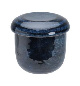 Tokyo Design Studio  Cobalt Blue - Chawanmushi Kop met oor - 8.6 x 8.2cm