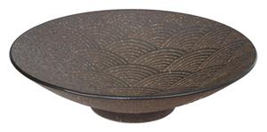 Tokyo Design Studio Bruine Schaal - Mino Yaki - 28 x 8cm 1500ml