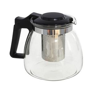 Gerimport Glazen theepot 900 ml met filter/infuser en handvat -