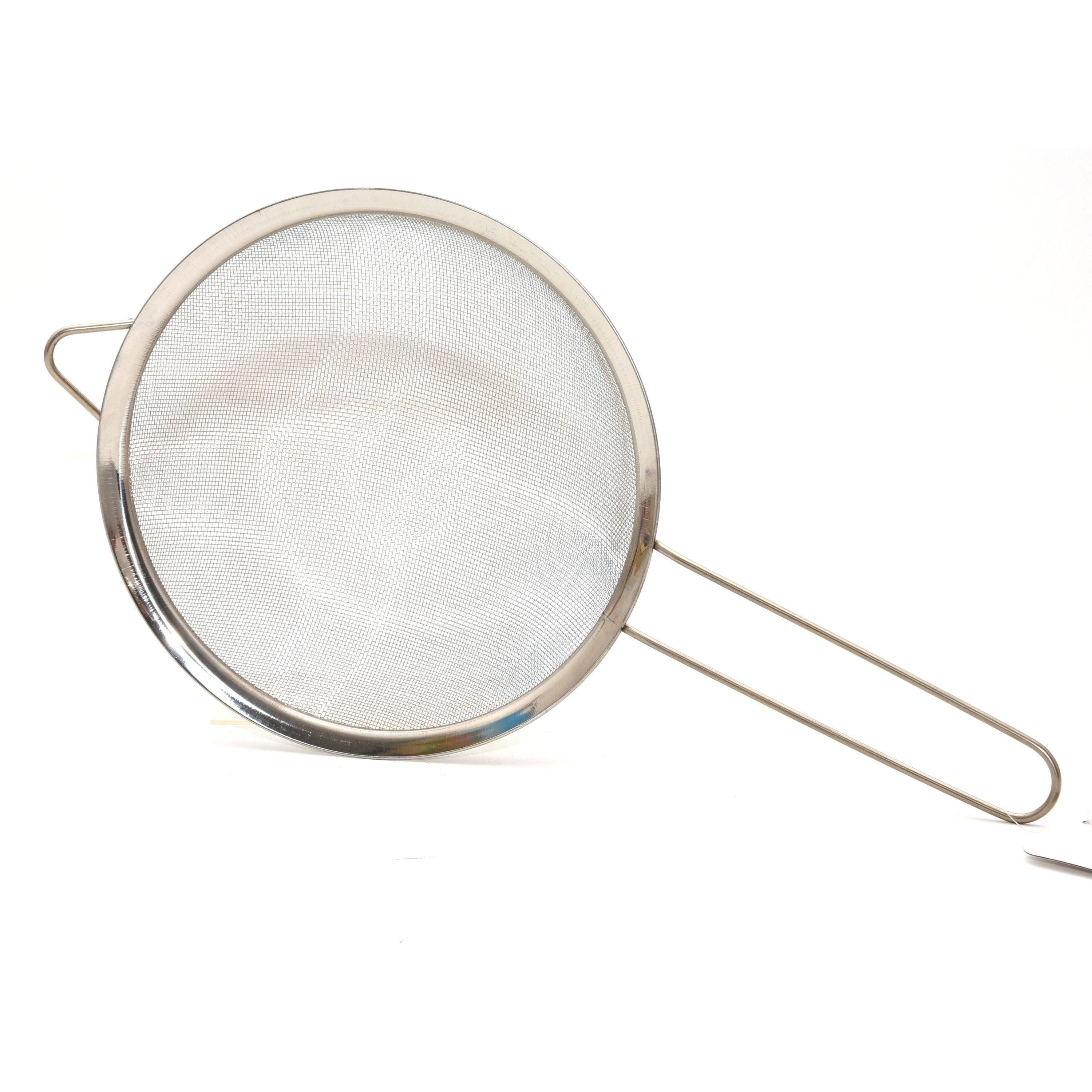 Merkloos 1x Keuken vergiet/zeef edelstaal - diameter 26 cm -