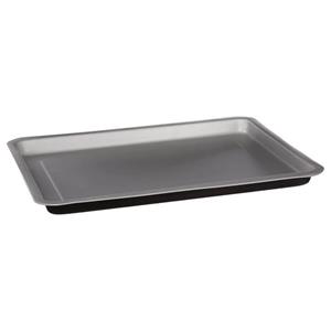 5five Koek/taart bakken bakvorm/bakgerei/plaat Backery Pro - metaal - anti-aanbak laag - zwart - x 35 x 2.5 cm -