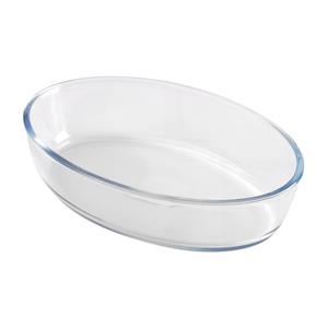 Chef Traiteur Ovenschaal van borosilicaat glas - ovaal - 1.6 Liter - 26 x 18 x 6 cm -