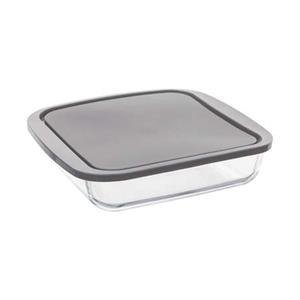 5five Ovenschaal met deksel - borosilicaat glas - vierkant - 1.8 Liter - 22 x 22 x 5 cm -