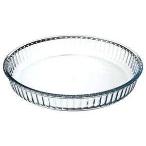 Secret de Gourmet Ovenschaal rond - Transparant - Glas - Diameter 32 cm -