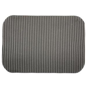 5five Afwas afdruipmat keuken - anti-slip - foam - grijs - 32 x 45 cm -
