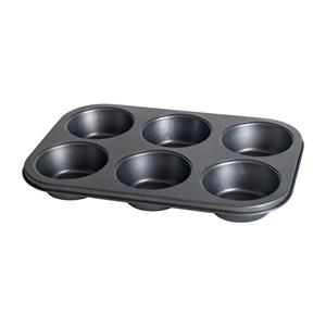 Gerimport Muffins en cupcakes bakken bakvorm/bakblik 31 x 21 cm - voor 6x stuks -