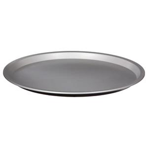 5five Pizza bakken bakplaat/bakgerei Backery Pro - metaal - anti-aanbak laag - zwart - 32 cm -