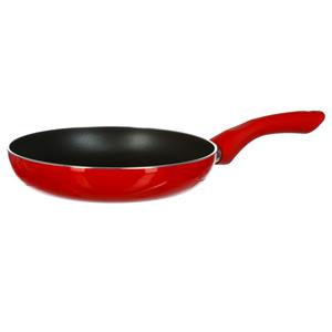 Secret de Gourmet Koekenpan - Alle kookplaten geschikt - rood/zwart - dia 20 cm -