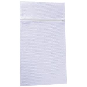 MSV Waszak voor kwetsbare kleding wasgoed/waszak - wit - Medium size - 45 x 25 cm -