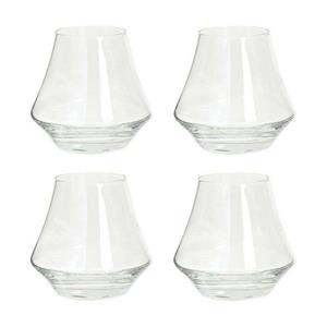  Whisky glazen - 4x - transparant - 290 ml -