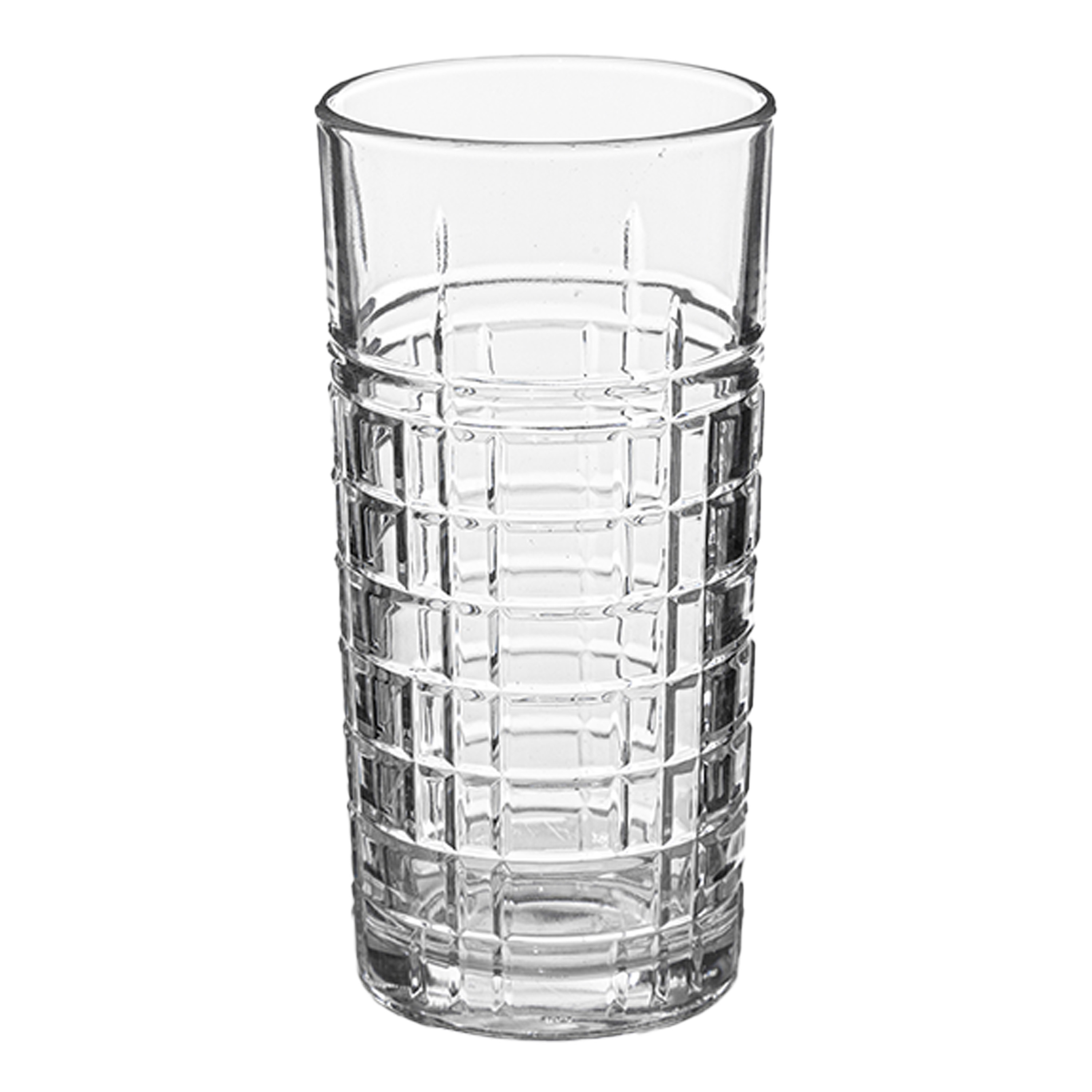 Secret de Gourmet longdrinkglazen Nice - set 4x stuks - 300 ml - glas - transparant - luxe uitstraling -