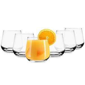 Glasmark Waterglazen - 6x - Tumblers - 345 ml - glas - drinkglazen -