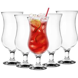 Glasmark Cocktail glazen - 6x - 420 ml - glas - pina colada glazen -