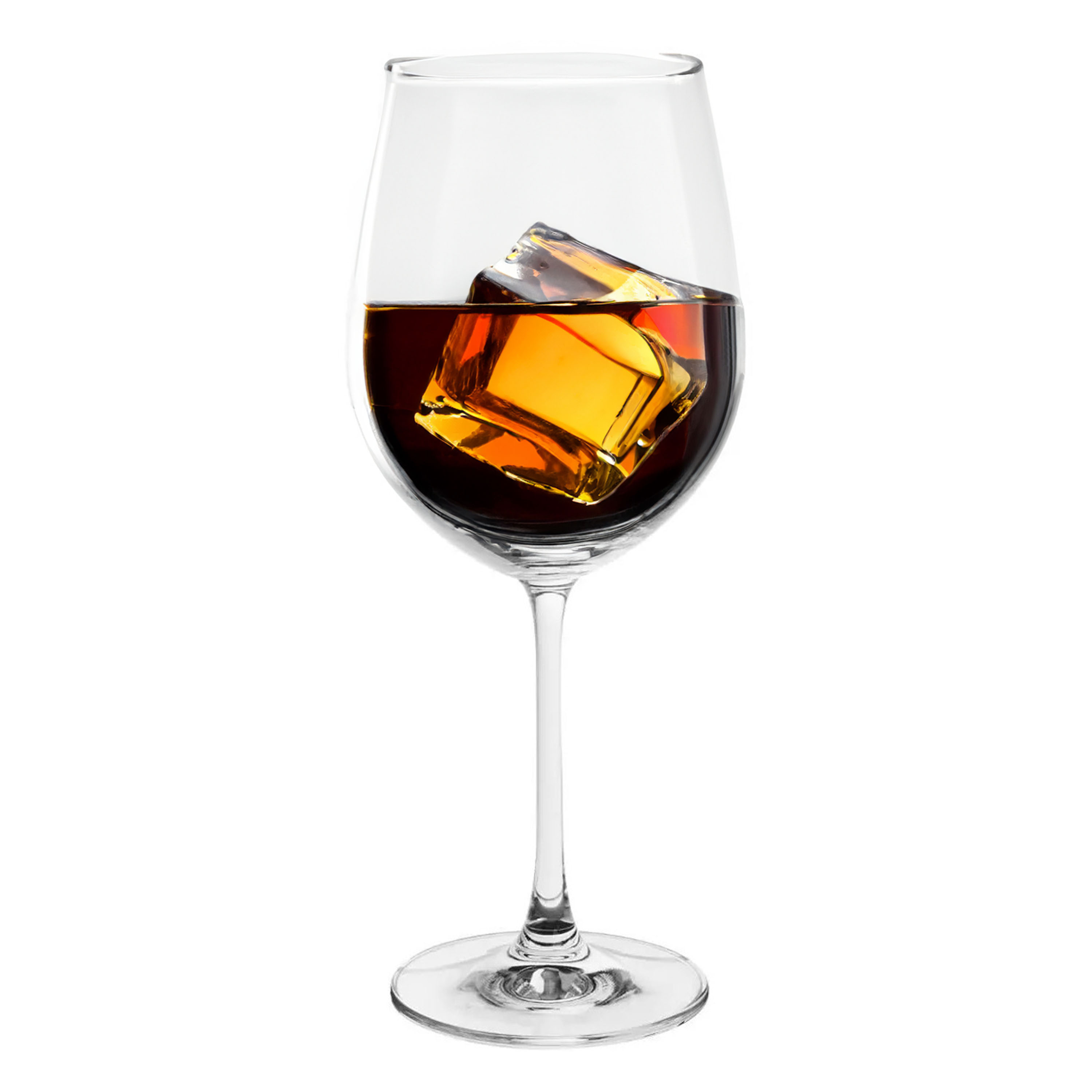 Secret de Gourmet Set van 2x grote wijnglazen voor rode wijn 610 ml van glas -