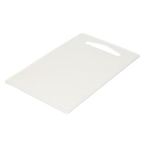 PlasticForte Kunststof snijplanken wit 27 x 16 cm -