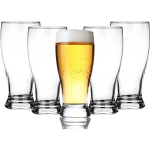 Glasmark Bierglazen - 6x - fluitje - 500 ml - glas - speciaal bier -