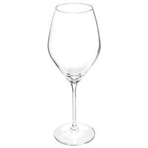 Secret de Gourmet Wijnglazen set Silvia - doosje 6x stuks - chique transparant glas - 47 CL -