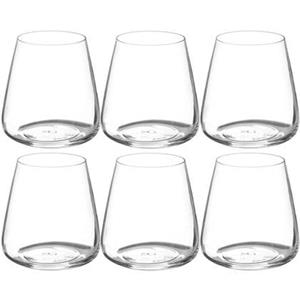 Secret de Gourmet Set van 6x stuks tumbler glazen Selenga 430 ml van glas -