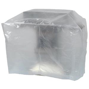 Afdekhoes/beschermhoes voor BBQ - transparant - 125 x 60 x 60 cm -