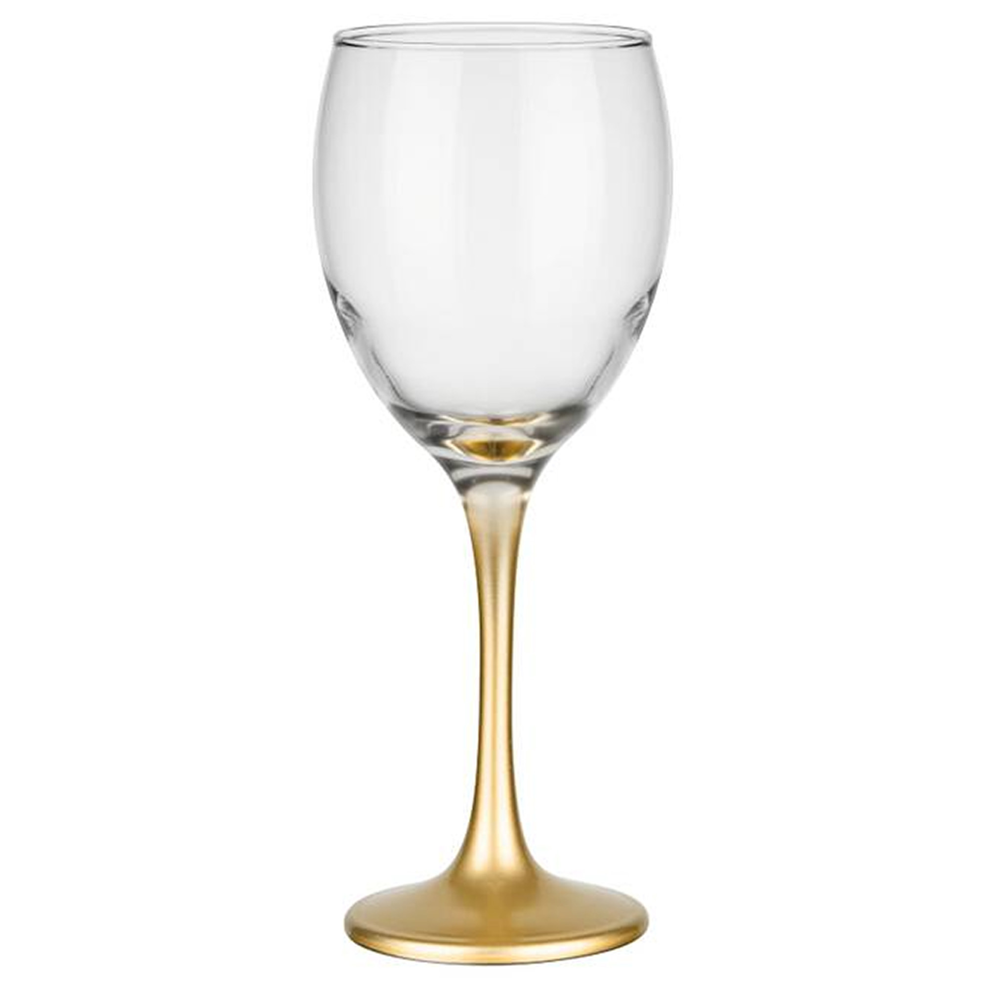 Glasmark Wijnglazen - 6x - Gold collection - 300 ml - glas -