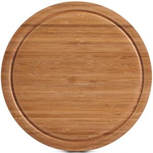 Schneidebrett, rund ø 30 x 1,8 cm, Bamboo - Zeller
