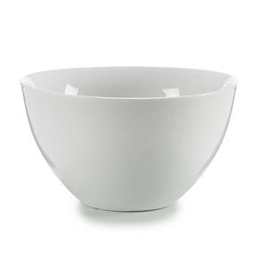 Vivalto Kommetjes/serveer schaaltjes - Mumbai - porselein - D13.5 x H7.5 cm - ivoor wit - Stapelbaar -