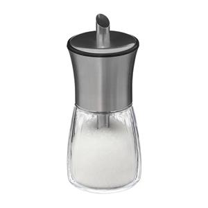 Zuckerdose aus glas deckel aus edelstahl 16cl - transparent - 5five