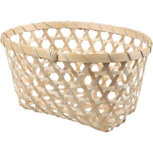 Broodmand ovaal - gevlochten hout - 25 x 19 x 12.5 cm -