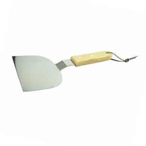 Merkloos RVS barbecuespatel / bbq spatel 22 cm -