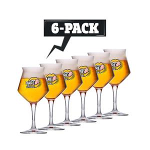 Dare to Drink Different bierglazen pakket (6 bierglazen)