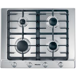 Miele KM 2010 G Gas inbouwkookplaat Zilver