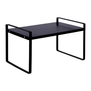 Keukenkast organizer - Plankinzet - 31 cm - Metaal - Zwart