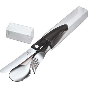 Victorinox Swiss Classic 3-delige Bestekset - Zwart - RVS