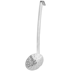 PULSIVA Schuimspaan Valuo korte steel; 10x35.5 cm (ØxL); zilver
