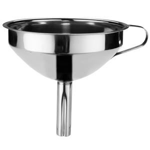 Trechter Sieve; 13 cm (Ø); zilver