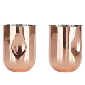 Tom Dixon Plum Moscow Mule glas set van 2