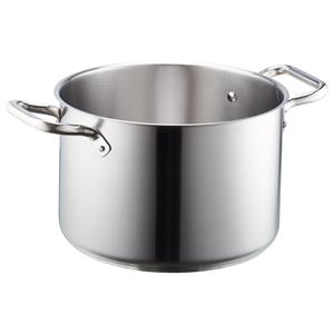 PULSIVA Soeppan Cook; 7200ml, 24x16 cm (ØxH); zilver; rond