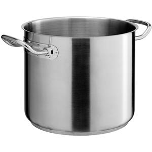 Vega Soeppan Professional zonder deksel; 9100ml, 24x20.5 cm (ØxH); zilver; rond