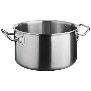 Vega Soeppan Livonia; 27500ml, 40x24 cm (ØxH); zilver; rond