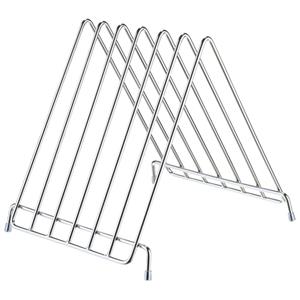 PULSIVA Snijplankhouder Standard; 30x27.8x27.8 cm (LxBxH); zilver
