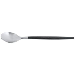 Vega Koffielepel Turin; 18.7 cm (L); zwart/roestvrij staal, Handvat zwart; 12 stuk / verpakking